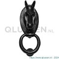 Kirkpatrick KP4520 deurklopper paardenhoofd 180x70 mm smeedijzer zwart TH6452060171