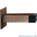 GPF Bouwbeslag Anastasius 0739.A2 deurstopper vierkant 85x20/50 mm Bronze blend GPF0739A20000