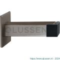 GPF Bouwbeslag Anastasius 0739.A3 deurstopper vierkant 85x20/50 mm Mocca blend GPF0739A30000