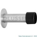 GPF Bouwbeslag RVS 0734.09 deurstopper rond 85x22/50 mm RVS geborsteld GPF073409000