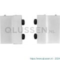 GPF Bouwbeslag RVS 0580.09 deurstopper recht voor schuifdeursysteem RVS RVS geborsteld GPF058009000