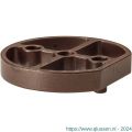 GPF Bouwbeslag Anastasius 0731.A2 verhogingsschijf voor GPF0730.A2 rond 10x64 mm Bronze blend GPF0731A20000