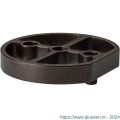 GPF Bouwbeslag Anastasius 0731.A1 verhogingsschijf voor GPF0730.A1 rond 10x64 mm Dark blend GPF0731A10000