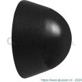 GPF Bouwbeslag ZwartWit 8724.61 deurstopper rond 37,5x25 mm zwart GPF872461000