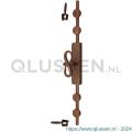 Utensil Legno FM017 espagnolet 2 stangen 1100 mm met toebehoor roest TH7001771100