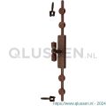 Utensil Legno FM028 espagnolet 2 stangen 1500 mm met toebehoor roest TH7002871500