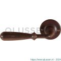 Utensil Legno FM031L M RSB deurkurk gatdeel op rozet 50x50 mm met veer gepatenteerd systeem linkswijzend roest TH700317M200