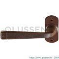 Utensil Legno FM044L/R STR RSB deurkurk gatdeel op rozet 68x33 mm ovaal links-rechtswijzend roest TH70044702S0