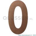 GPF Bouwbeslag Anastasius 9800.A2.0250-0 huisnummer 0 250 mm Bronze blend GPF9800A20250-0