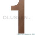 GPF Bouwbeslag Anastasius 9800.A2.0400-1 huisnummer 1 400 mm Bronze blend GPF9800A20400-1