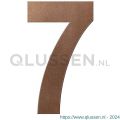 GPF Bouwbeslag Anastasius 9800.A2.0200-7 huisnummer 7 200 mm Bronze blend GPF9800A20200-7