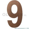 GPF Bouwbeslag Anastasius 9800.A2.0400-9 huisnummer 9 400 mm Bronze blend GPF9800A20400-9