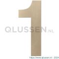 GPF Bouwbeslag Anastasius 9800.A4.0200-1 huisnummer 1 200 mm Champagne blend GPF9800A40200-1