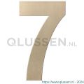 GPF Bouwbeslag Anastasius 9800.A4.0150-7 huisnummer 7 150 mm Champagne blend GPF9800A40150-7