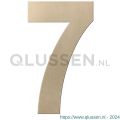 GPF Bouwbeslag Anastasius 9800.A4.0200-7 huisnummer 7 200 mm Champagne blend GPF9800A40200-7