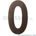 GPF Bouwbeslag Anastasius 9800.A1.0200-0 huisnummer 0 200 mm Dark blend GPF9800A10200-0