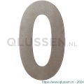 GPF Bouwbeslag Anastasius 9800.A3.0400-0 huisnummer 0 400 mm Mocca blend GPF9800A30400-0