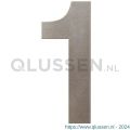 GPF Bouwbeslag Anastasius 9800.A3.0200-1 huisnummer 1 200 mm Mocca blend GPF9800A30200-1