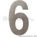 GPF Bouwbeslag Anastasius 9800.A3.0400-6 huisnummer 6 400 mm Mocca blend GPF9800A30400-6