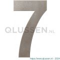 GPF Bouwbeslag Anastasius 9800.A3.0250-7 huisnummer 7 250 mm Mocca blend GPF9800A30250-7