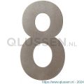 GPF Bouwbeslag Anastasius 9800.A3.0150-8 huisnummer 8 150 mm Mocca blend GPF9800A30150-8