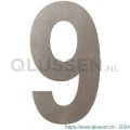 GPF Bouwbeslag Anastasius 9800.A3.0150-9 huisnummer 9 150 mm Mocca blend GPF9800A30150-9