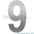 GPF Bouwbeslag RVS 9800.09.0150-9 huisnummer 9 150 mm RVS geborsteld GPF9800090150-9