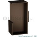 GPF Bouwbeslag Anastasius 0708.A1A schuifdeurkom inbouw rechthoekig 100x50x40 mm Dark blend GPF0708A1000A