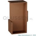 GPF Bouwbeslag Anastasius 0708.A2A schuifdeurkom inbouw rechthoekig 100x50x40 mm Bronze blend GPF0708A2000A