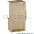 GPF Bouwbeslag Anastasius 0708.A4A schuifdeurkom inbouw rechthoekig 100x50x40 mm Champgane blend Champagne blend GPF0708A4000A