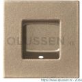 GPF Bouwbeslag Anastasius 0714.A4A schuifdeurkom vierkant 30x30 mm Champagne blend GPF0714A4000A