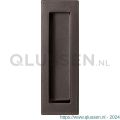 GPF Bouwbeslag Anastasius 0715.A1A schuifdeurkom rechthoekig 120x40 mm Dark blend GPF0715A1000A