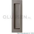 GPF Bouwbeslag Anastasius 0715.A3B schuifdeurkom rechthoekig 120x50 mm Mocca blend GPF0715A3000B