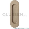 GPF Bouwbeslag Anastasius 0716.A4A schuifdeurkom ovaal 120x40 mm Champagne blend GPF0716A4000A