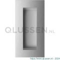 GPF Bouwbeslag RVS 0717.09A schuifdeurkom rechthoekig 102x51 mm RVS geborsteld GPF07170900A