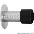 GPF Bouwbeslag RVS 0733.09 deurstopper rond 60x22/50 mm RVS mat geborsteld GPF073309000