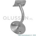 GPF Bouwbeslag RVS 0790.09 leuninghouder 70 mm hoog 62 mm rozet hol zadel RVS geborsteld GPF079009000