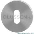 GPF Bouwbeslag RVS 0901.00 sleutelrozet rond 50x8 mm RVS geborsteld GPF090100107