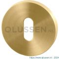 GPF Bouwbeslag PVD 0901.00P4 sleutelrozet rond 50x8 mm PVD mat messing GPF0901001P4