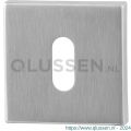 GPF Bouwbeslag RVS 0901.02 sleutelrozet vierkant 50x50x8 mm RVS geborsteld GPF090102107