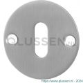 GPF Bouwbeslag RVS 0901.06 sleutelrozet plat rond 50x2 mm RVS geborsteld GPF090106107