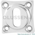 GPF Bouwbeslag RVS 0901.49 sleutelrozet klassiek 38x38x5 mm RVS gepolijst GPF090149107