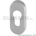 GPF Bouwbeslag RVS 0902.04 cilinderrozet ovaal 70x32x10 mm RVS geborsteld GPF090204108