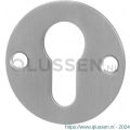 GPF Bouwbeslag RVS 0902.06 cilinderrozet plat rond 50x2 mm RVS geborsteld GPF090206108