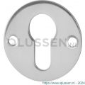 GPF Bouwbeslag RVS 0902.46 cilinderrozet plat rond 50x2 mm RVS gepolijst GPF090246107