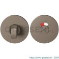 GPF Bouwbeslag Entree 0903VRA3 toiletgarnituur 53x6,5 mm stift 8 mm met rood-wit indicator Mocca blend GPF0903VR109A3