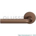 GPF Bouwbeslag Entree 100VRA2L L-model 19 mm deurkruk gatdeel op rozet 53x6,5 mm linkswijzend Bronze blend GPF100VR0200A2