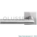 GPF Bouwbeslag RVS 1015.09-02L GPF1015.02L Toi deurkruk gatdeel op vierkant rozet RVS 50x50x8 mm linkswijzend RVS geborsteld GPF1015090200-02