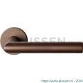 GPF Bouwbeslag Anastasius 1015.A2-00 Toi L-haaks model 19 mm deurkruk op ronde rozet 50x8 mm Bronze blend GPF1015A20100-00
