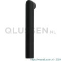 GPF Bouwbeslag ZwartWit 1015KL/R Toi raamkruk L-haaks model 19 mm deurkruk gatdeel links-rechtswijzend korte nek zwart GPF101561K200